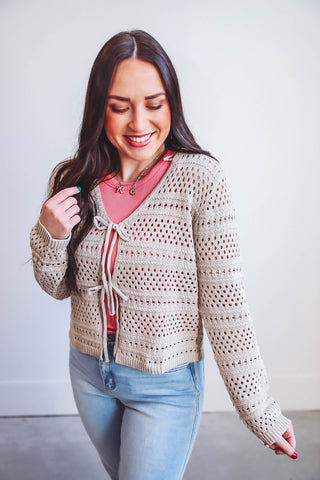 Kiara Cardigan-Shell