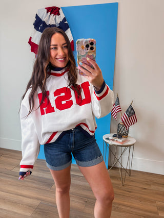 Blue Skies Denim Shorts