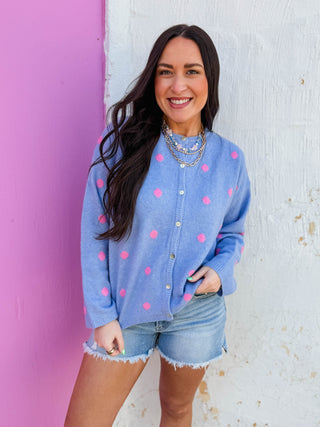 Spot On Cardigan