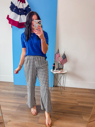 Collins Gingham Pants