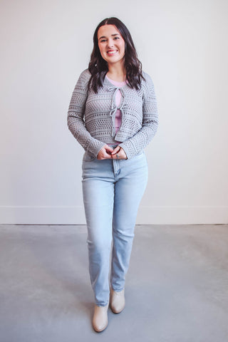 Kiara Cardigan-Slate