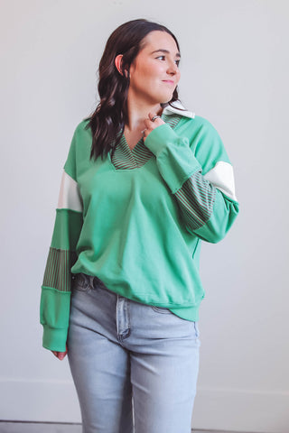 Jaiden Pullover-Green