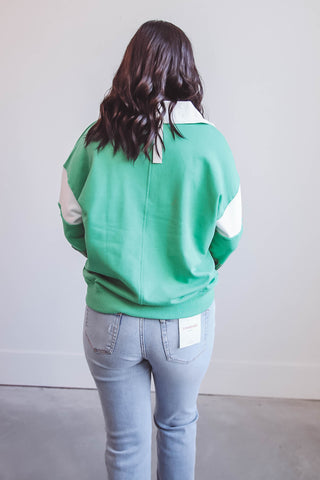 Jaiden Pullover-Green