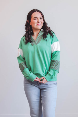 Jaiden Pullover-Green