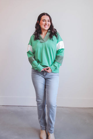 Jaiden Pullover-Green