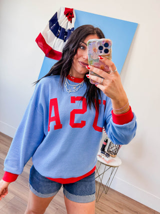 USA Knit Pullover