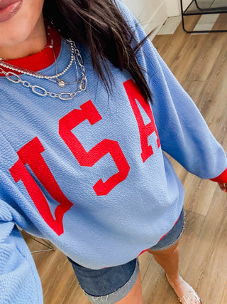 USA Knit Pullover