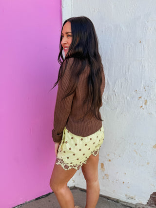 Amelia Cable Knit Cardigan