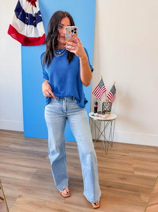 Parker High Rise Vintage Flare Denim