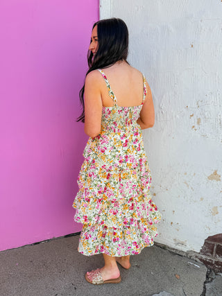 Floral Mood Midi Dress