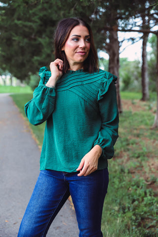 Everlee Top-Green