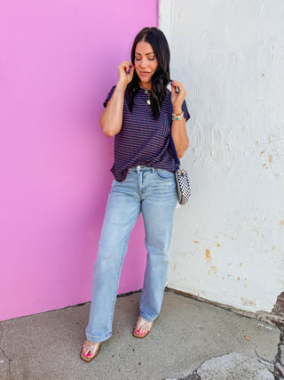 Kaley Striped Top
