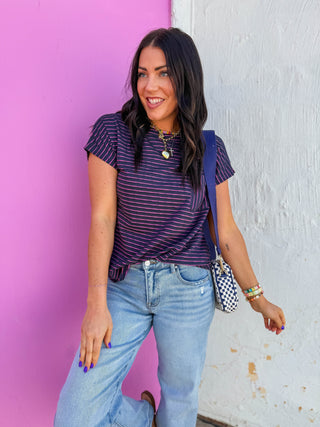 Kaley Striped Top