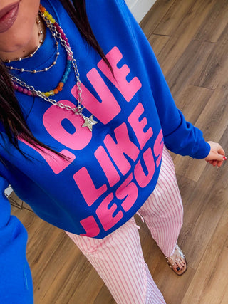Cotton Candy Cloud Striped Pants