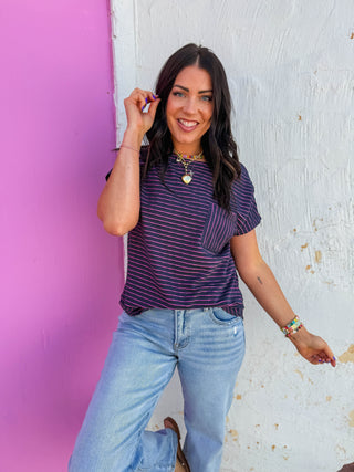Kaley Striped Top