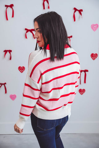 Avery Striped Sweater