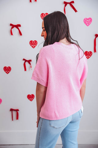 Gabi Sweater-Pink