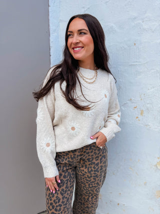 Sabrina Floral Sweater