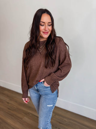 Karson Sweater-Brown