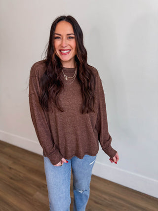 Karson Sweater-Brown