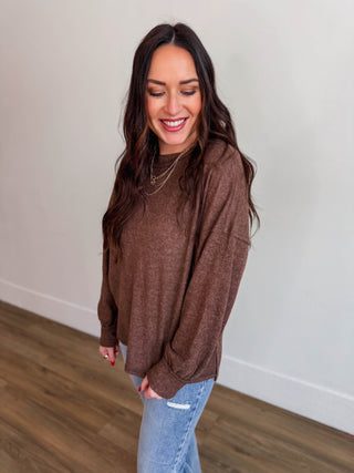 Karson Sweater-Brown
