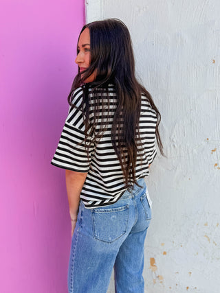 Quincy Striped Tee