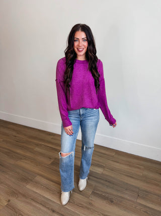 Dakota High Rise Slim Wide Leg Denim