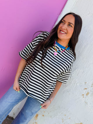 Quincy Striped Tee