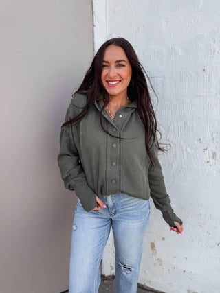 Rory Jacket-Dark Green