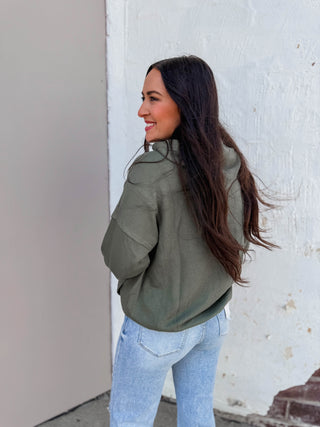 Rory Jacket-Dark Green