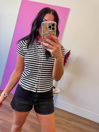 Annika Striped Top