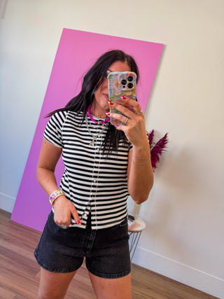 Annika Striped Top