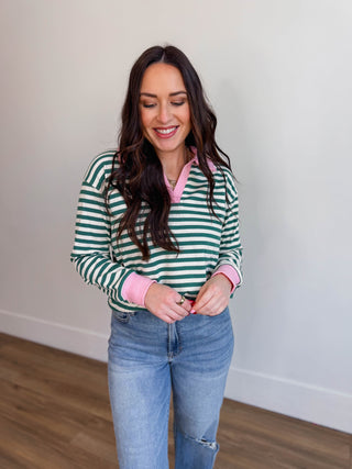 Kami Striped Pullover