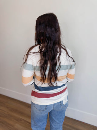 Brooke Striped Sweater