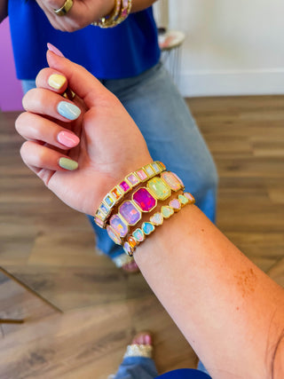 Sparkle Multi Heart Stack Set