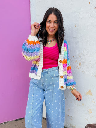 Happy Mix Cardigan
