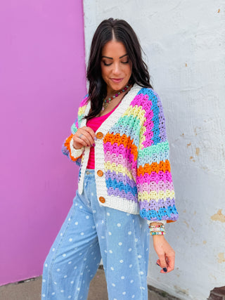 Happy Mix Cardigan