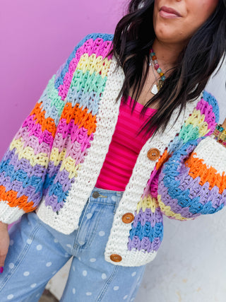 Happy Mix Cardigan