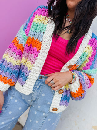 Happy Mix Cardigan