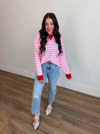 Kassie Striped Sweater