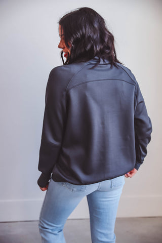 Hailey Jacket-Charcoal