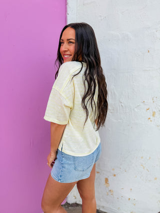 Sunshine Striped Tee