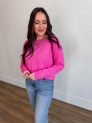 Lillian Sweater-Pink