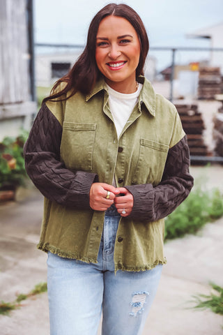 Nora Jacket-Olive