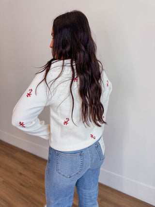 Peppermint Twist Cardigan