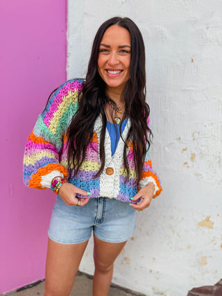 Happy Mix Cardigan