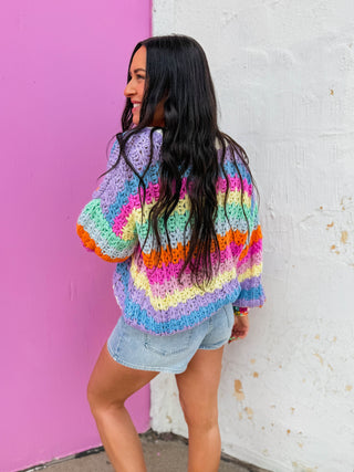 Happy Mix Cardigan
