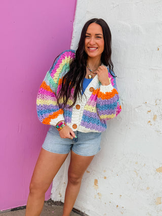Happy Mix Cardigan