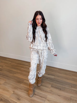 Elevated Essential Joggers-Grey Camo