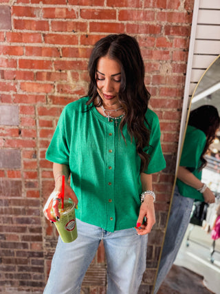 Avery Button Down Tee